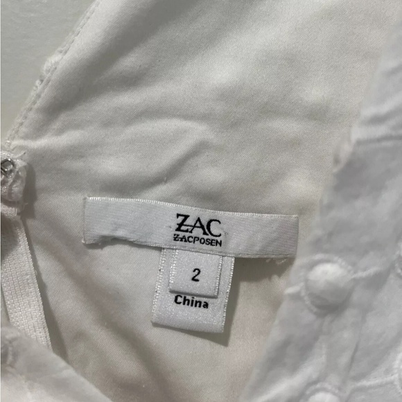 Zac Zac Posen Prim Dress Size 2 Mini Dress, White - Picture 7 of 8